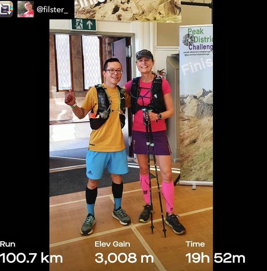 Repost from @filster_ - an amazing achievement by this pair, and always with a smile on their fac...