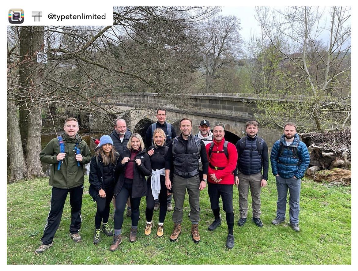 We’ve had a great day with @typetenlimited on their private Peak District Challenge today, a grea...